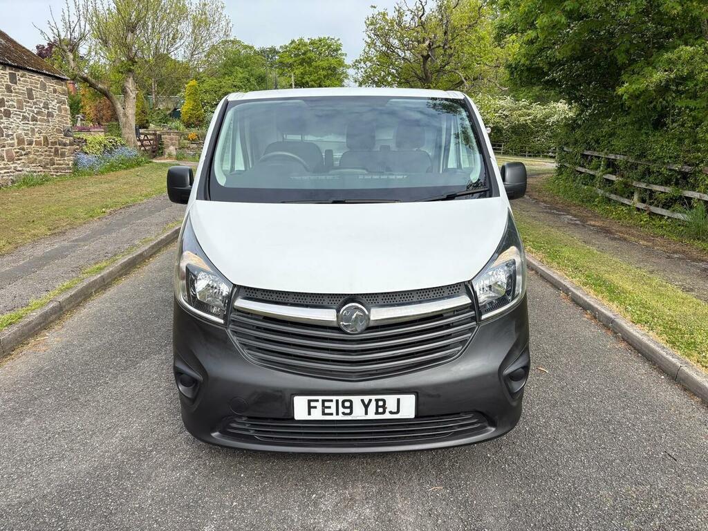 Vauxhall Vivaro Panel Van 1.6 Cdti 2900 L2 H1 Euro 6 201919 FE19YBJ White #2
