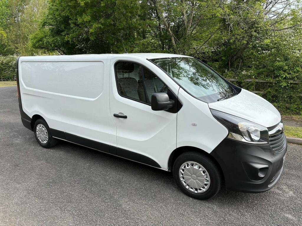 Vauxhall Vivaro Panel Van 1.6 Cdti 2900 L2 H1 Euro 6 201919 FE19YBJ White #6