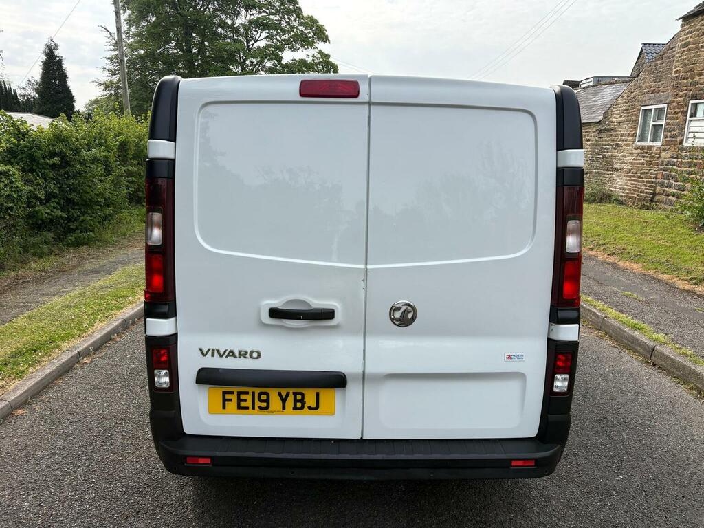 Vauxhall Vivaro Panel Van 1.6 Cdti 2900 L2 H1 Euro 6 201919 FE19YBJ White #4