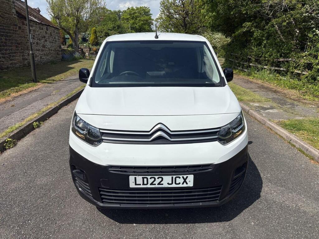 Citroen Berlingo Panel Van 1.5 Bluehdi 1000 Enterprise M Pro Swb Eu LD22JCX White #2
