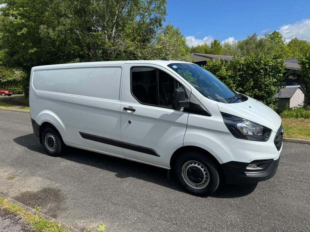 Ford Transit Custom Panel Van 2.0 300 Ecoblue Leader L2 H1 Euro 6 Ss AE71KJV White #6