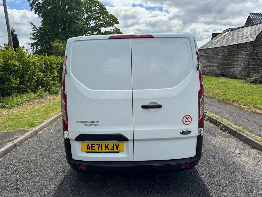 Ford Transit Custom Panel Van 2.0 300 Ecoblue Leader L2 H1 Euro 6 Ss AE71KJV White #4
