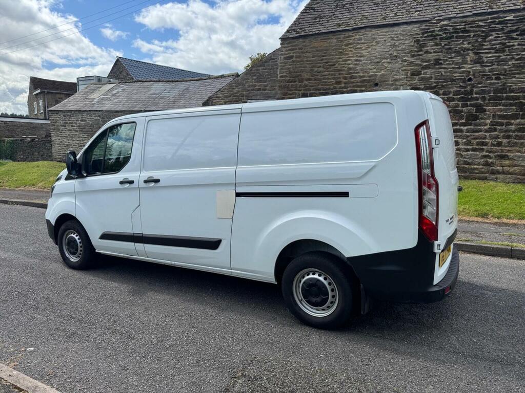 Ford Transit Custom Panel Van 2.0 300 Ecoblue Leader L2 H1 Euro 6 Ss AE71KJV White #3