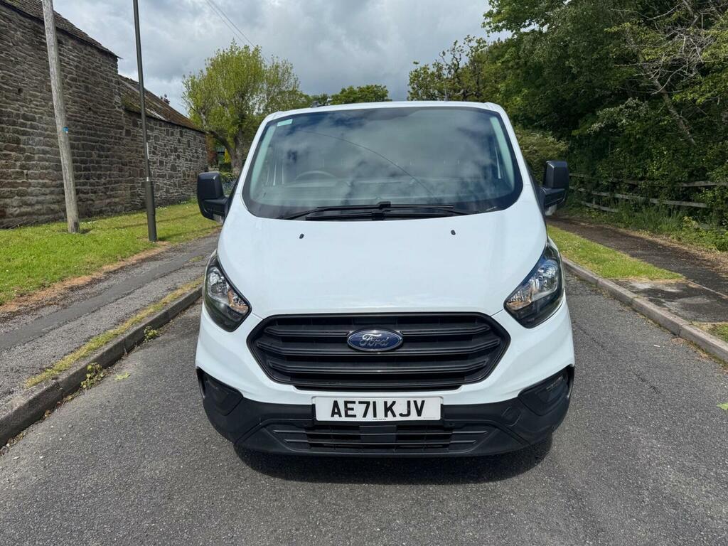 Ford Transit Custom Panel Van 2.0 300 Ecoblue Leader L2 H1 Euro 6 Ss AE71KJV White #2