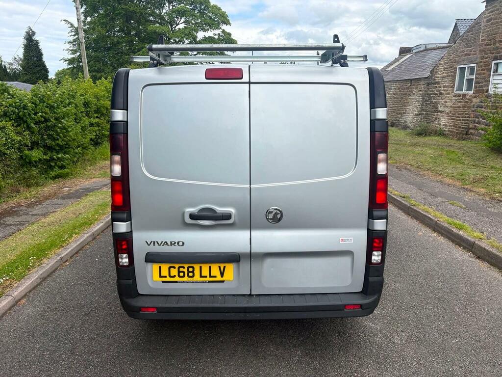 Vauxhall Vivaro Panel Van 1.6 Cdti 2700 L1 H1 Euro 6 201868 LC68LLV Silver #4