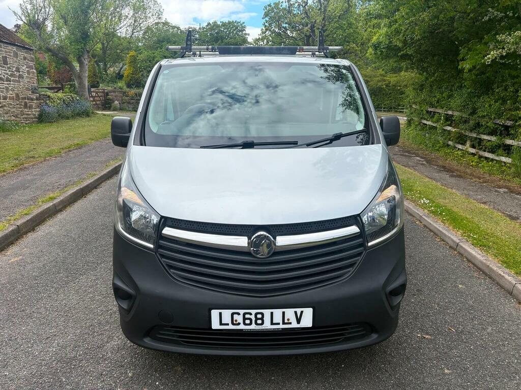 Vauxhall Vivaro Panel Van 1.6 Cdti 2700 L1 H1 Euro 6 201868 LC68LLV Silver #2