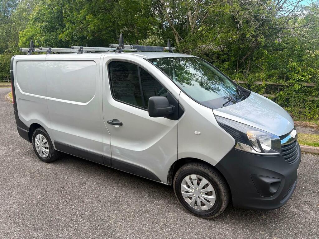 Vauxhall Vivaro Panel Van 1.6 Cdti 2700 L1 H1 Euro 6 201868 LC68LLV Silver #6