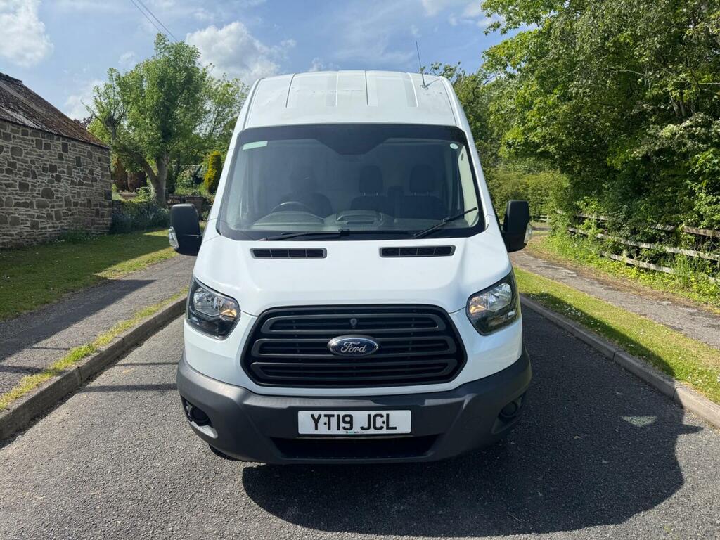 Ford Transit Custom Panel Van 2.0 350 Ecoblue Fwd L3 H3 Euro 6 20 YT19JCL White #2