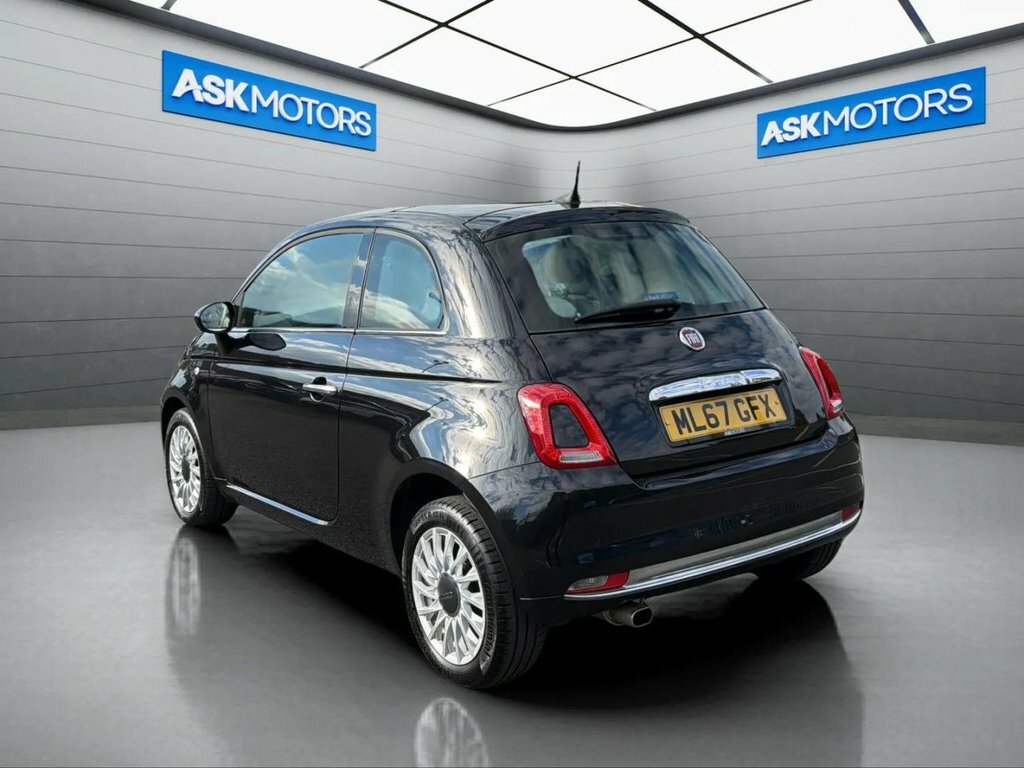Fiat 500 1.2L Lounge ML67GFX Black #5