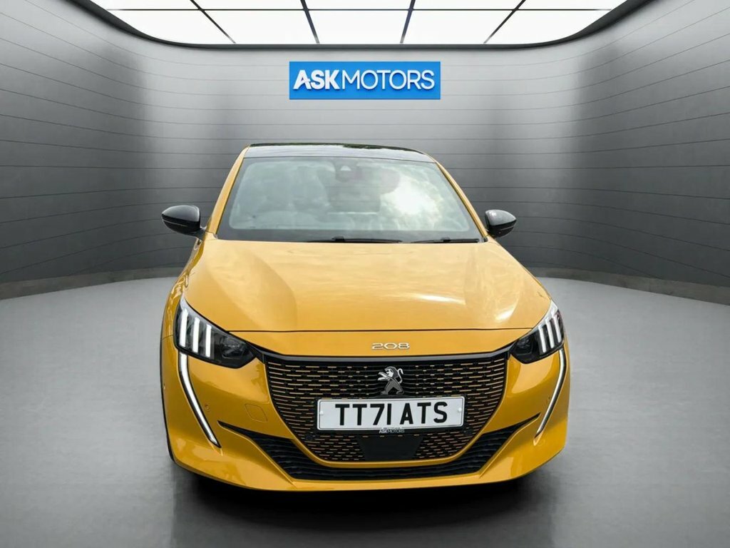 Peugeot e-208 Hatchback TT71ATS Yellow #5
