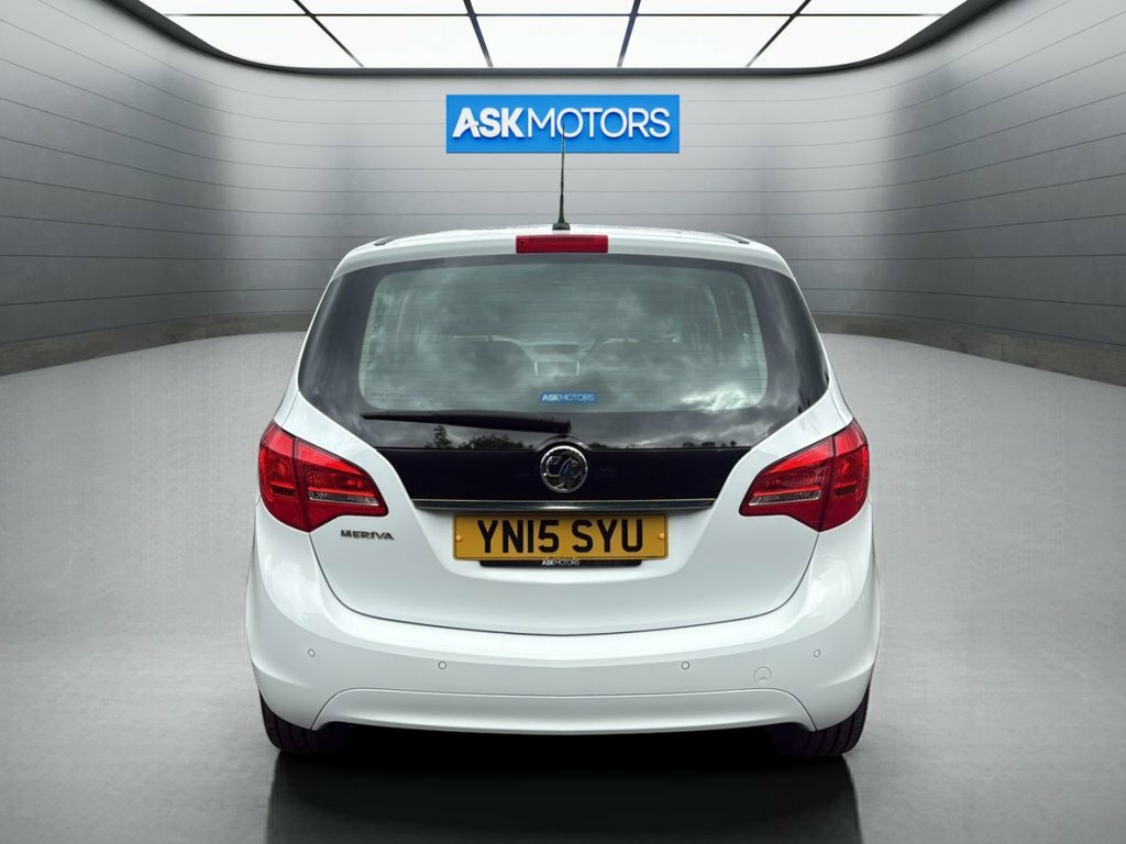 Vauxhall Meriva 1.4L Tech Line White #5