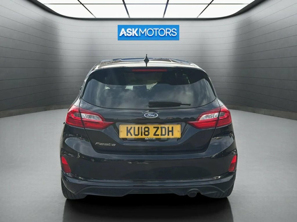 Ford Fiesta 1L St-line KU18ZDH Black #4