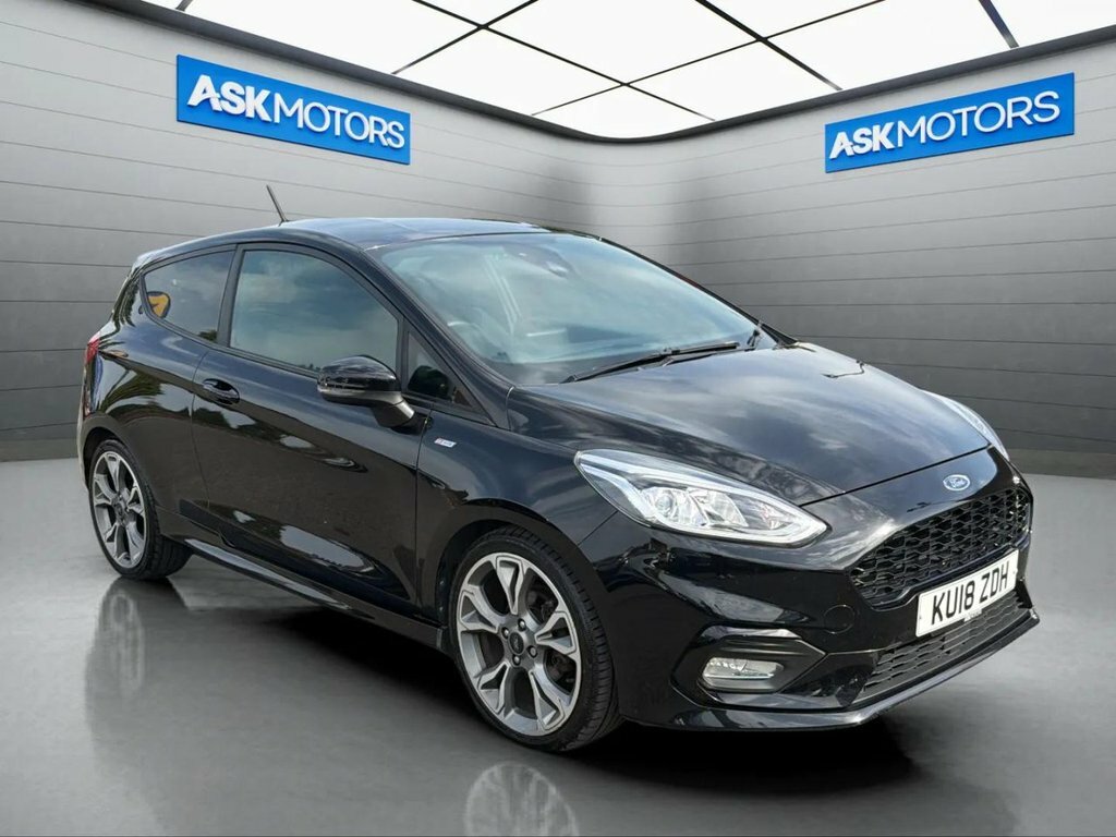 Ford Fiesta 1L St-line KU18ZDH Black #3