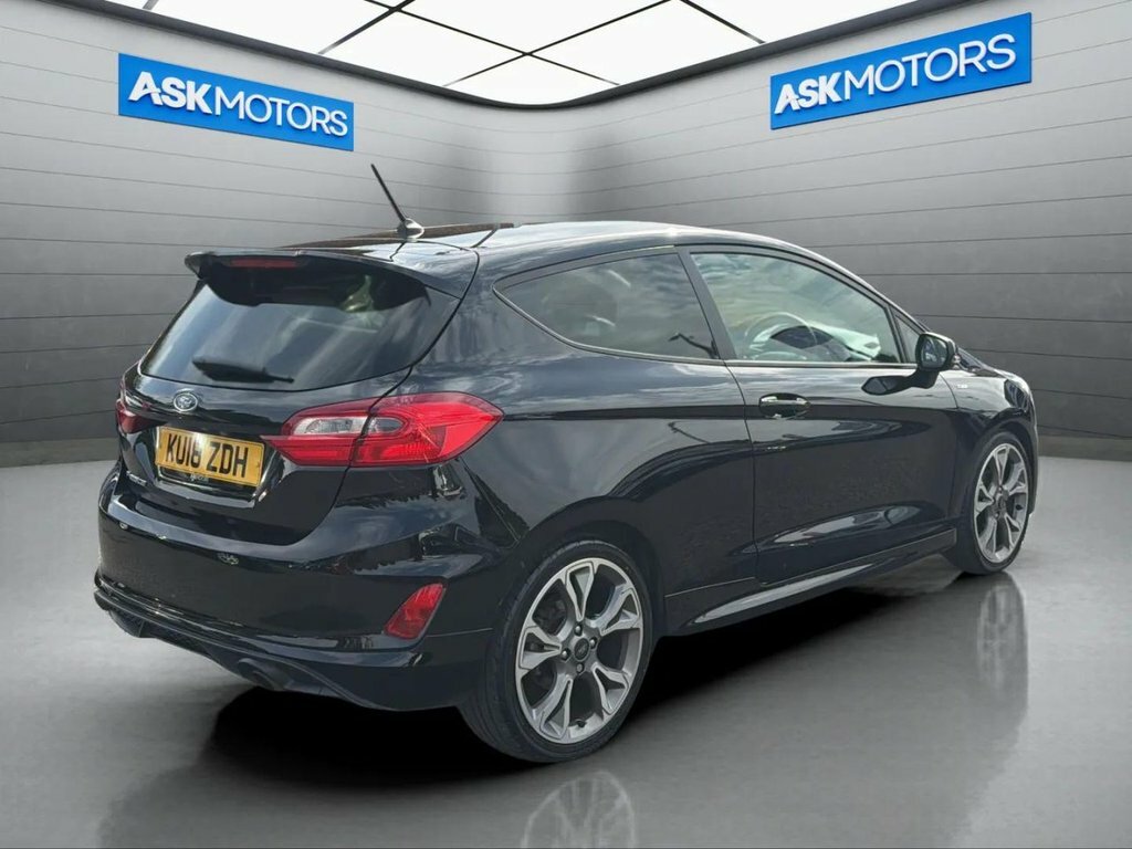 Ford Fiesta 1L St-line KU18ZDH Black #5