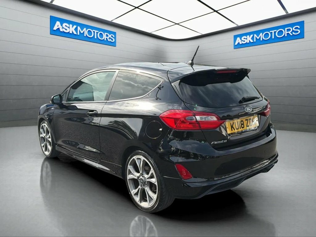 Ford Fiesta 1L St-line KU18ZDH Black #6