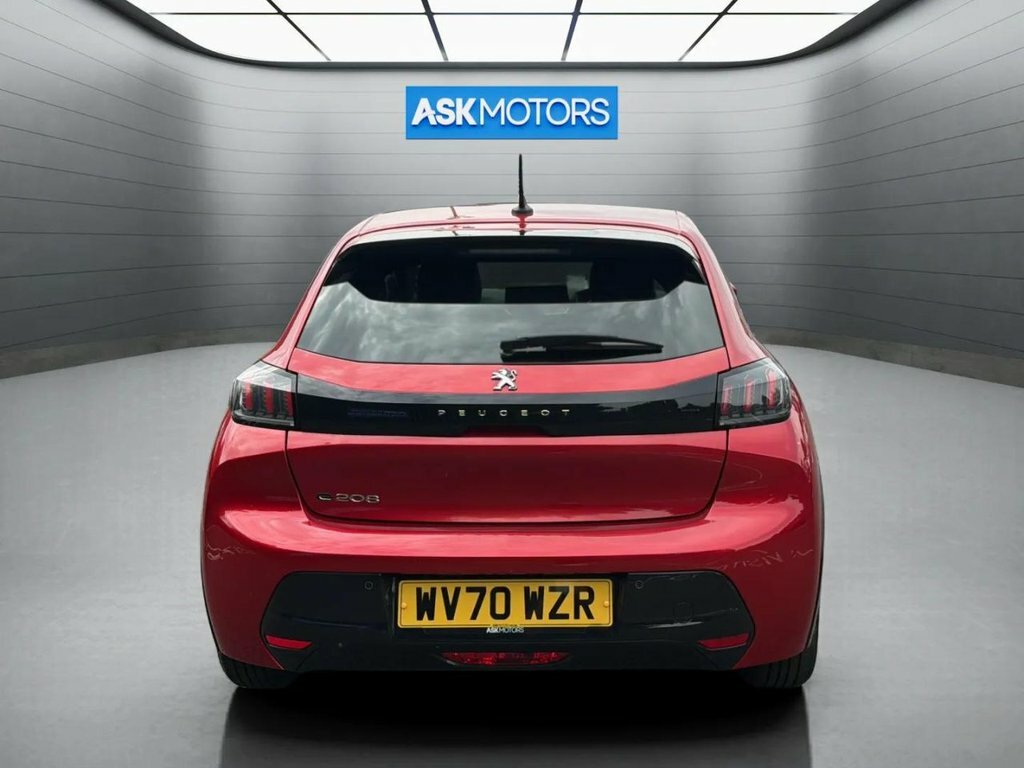 Peugeot e-208 Hatchback WV70WZR Red #3