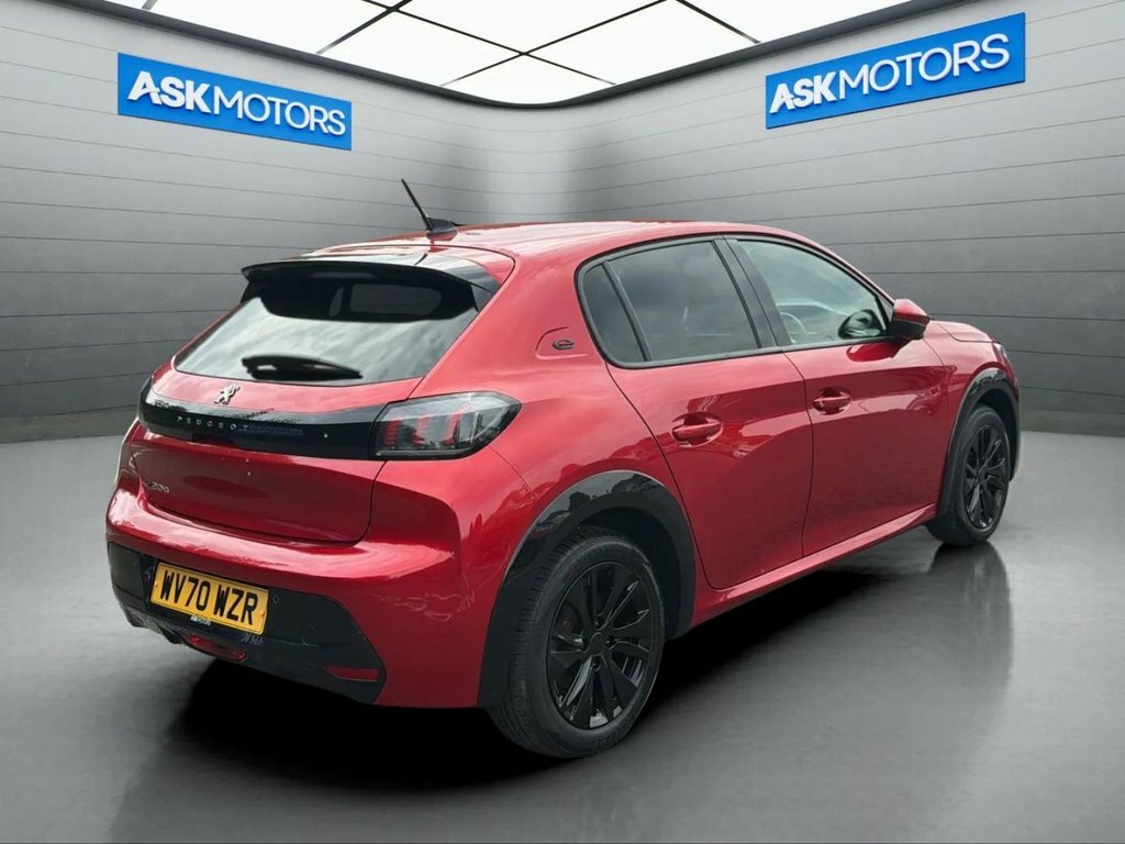 Peugeot e-208 Hatchback WV70WZR Red #4