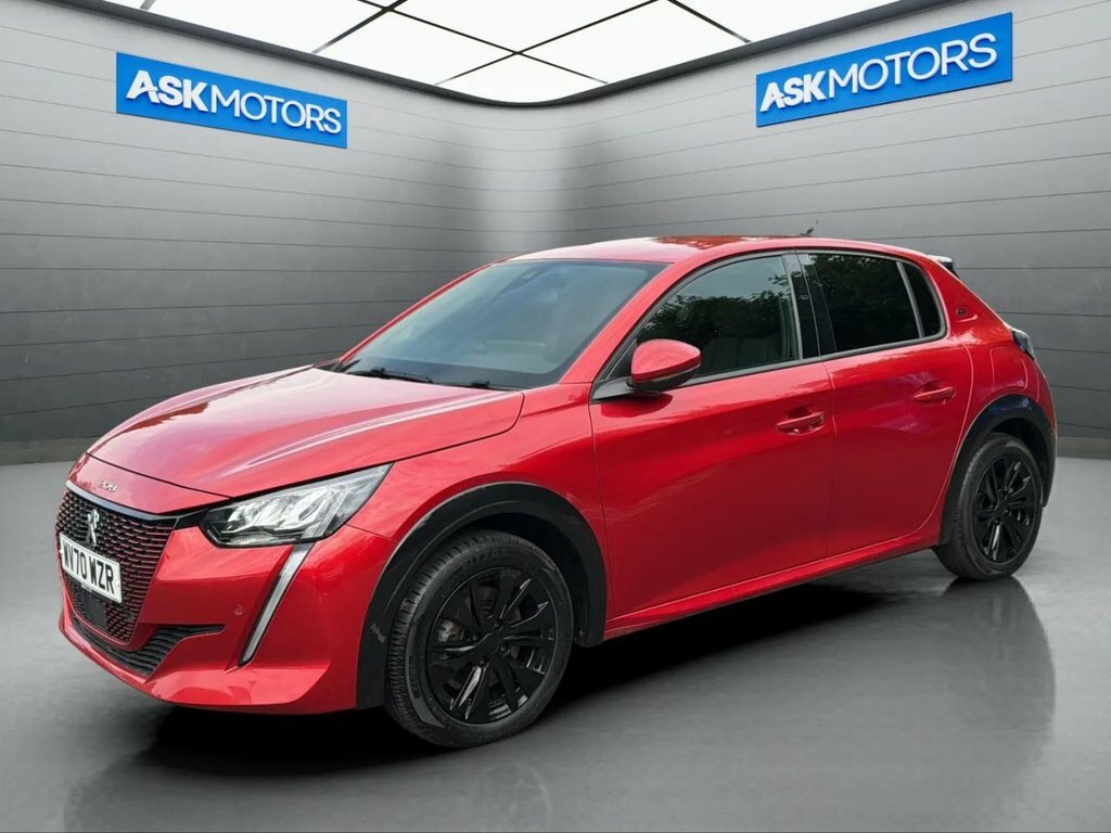Peugeot e-208 Hatchback Red