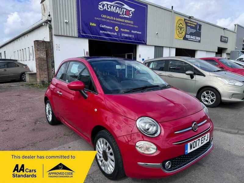 Fiat 500 1.2 Lounge Euro 6 Red