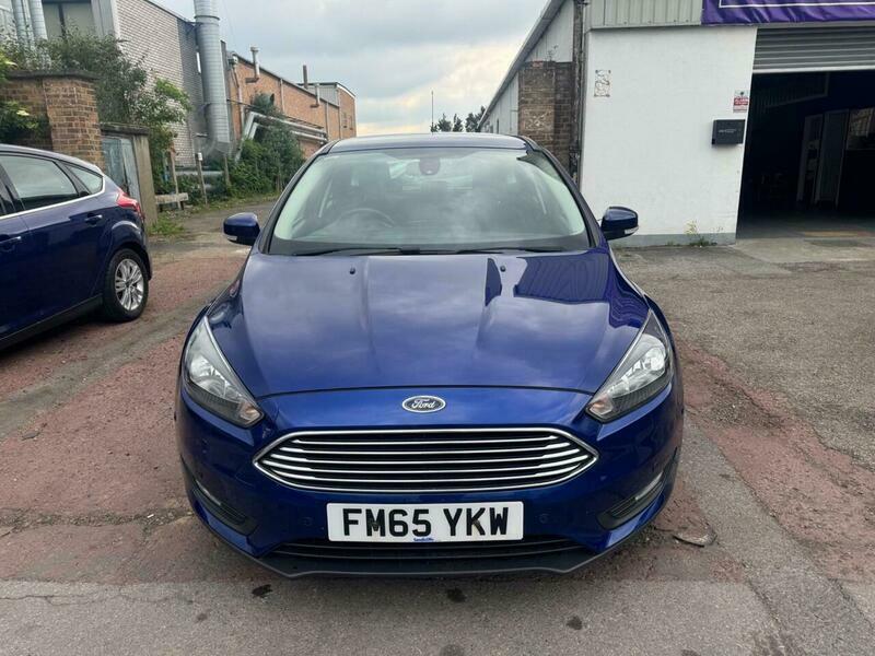Ford Focus 1.0T Ecoboost Zetec Euro FM65YKW Blue #2