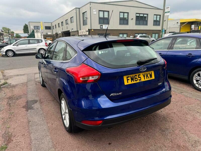 Ford Focus 1.0T Ecoboost Zetec Euro FM65YKW Blue #4