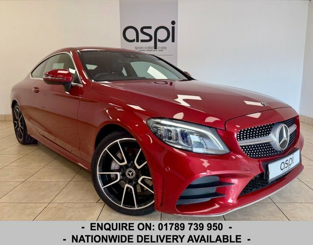 Mercedes-Benz C Class C300 Amg Line Premium Red