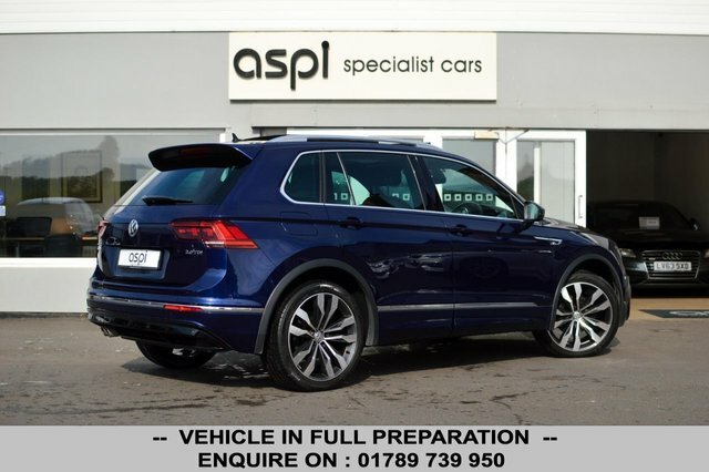 Volkswagen Tiguan Tdi Bluemotion Tech R-line MF66KBX Blue #3