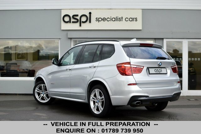 BMW X3 20D M Sport Suv Silver #5