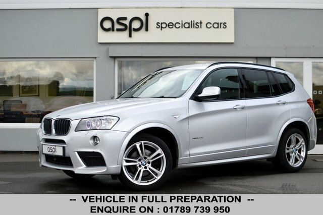 BMW X3 20D M Sport Suv Silver #3