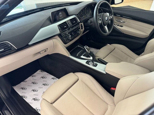BMW 3 Series 335D M Sport Touring LP65VBN Black #6