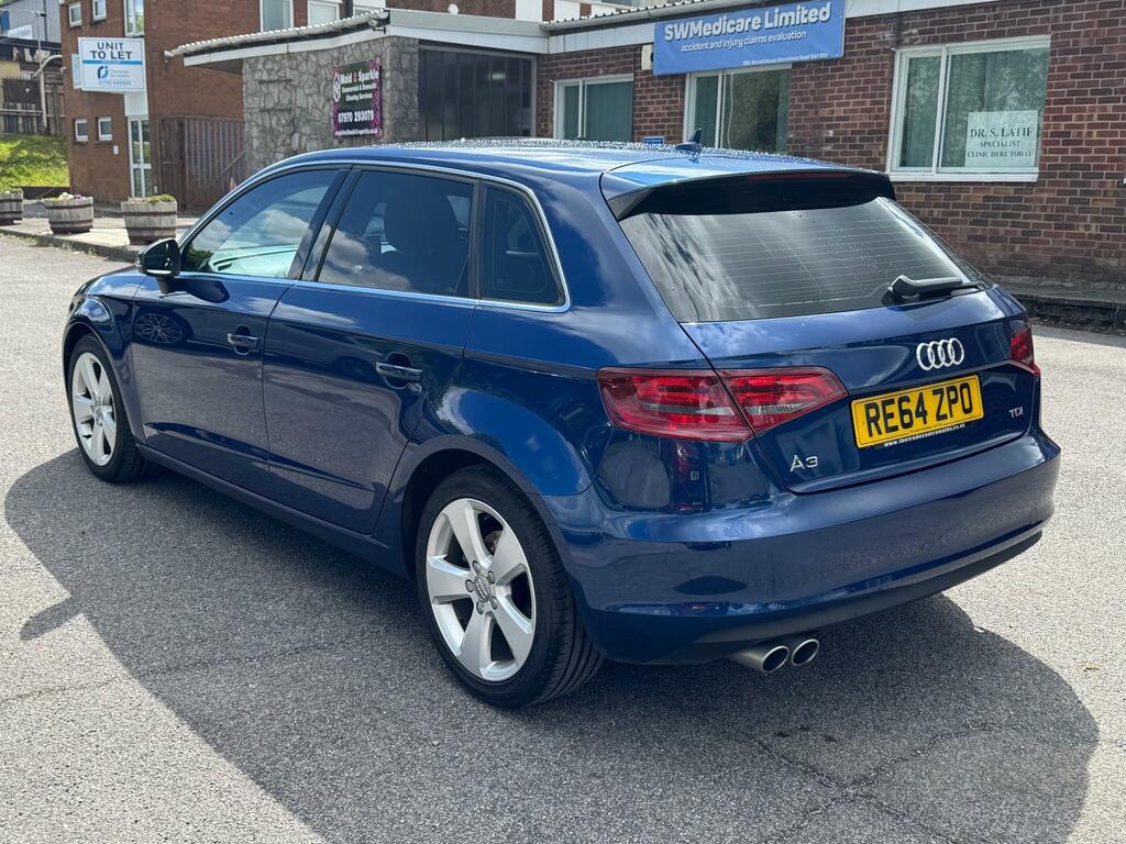 Audi A3 Sportback Sport Tdi RE64ZPO Blue #6