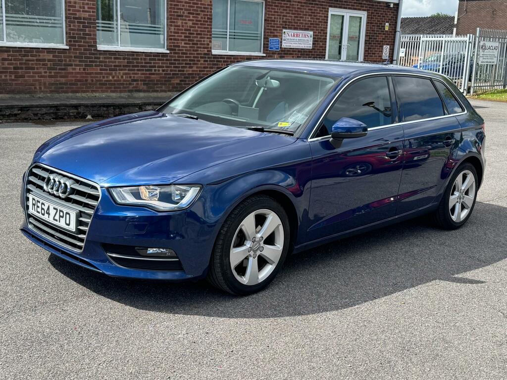 Audi A3 Sportback Sport Tdi RE64ZPO Blue #4