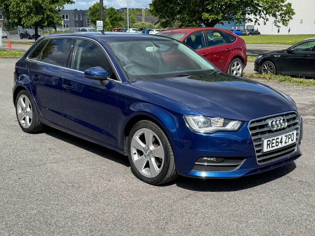 Audi A3 Sportback Sport Tdi RE64ZPO Blue #2