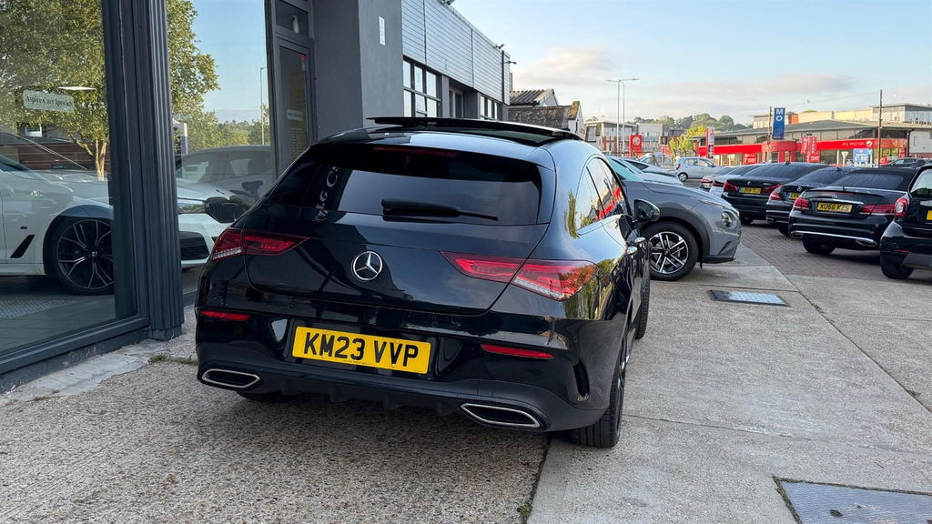 Mercedes-Benz CLA Class 1.3 Amg Line Night Edition Premium Plus Shooting KM23VVP Black #5