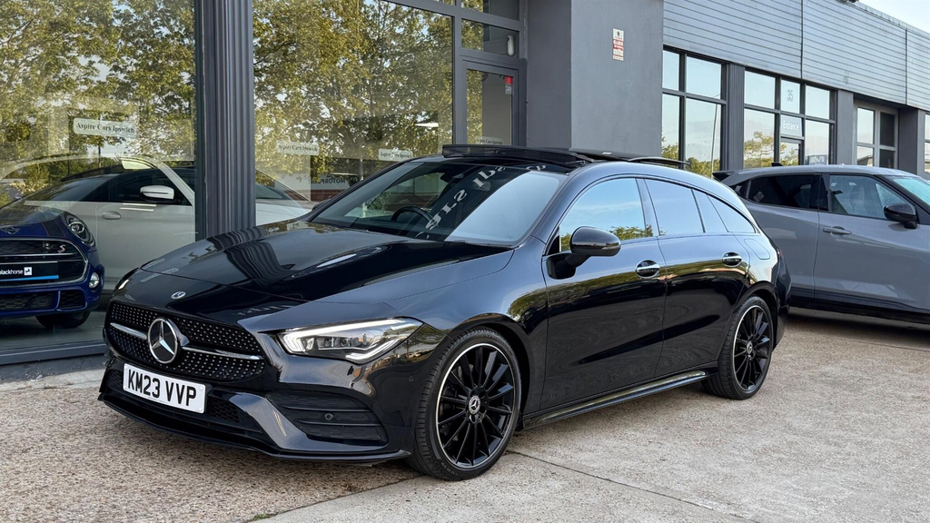 Mercedes-Benz CLA Class 1.3 Amg Line Night Edition Premium Plus Shooting KM23VVP Black #2