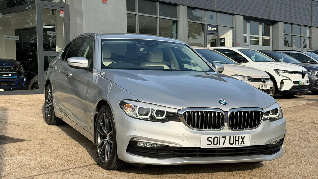 BMW 5 Series 2.0 520D Se Xdrive Euro 6 Ss SO17UHX Silver #4