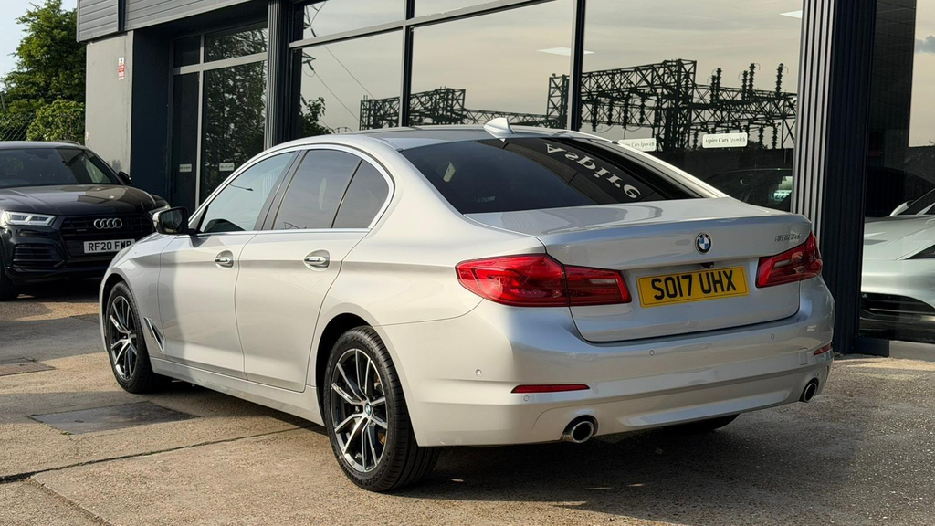BMW 5 Series 2.0 520D Se Xdrive Euro 6 Ss SO17UHX Silver #5