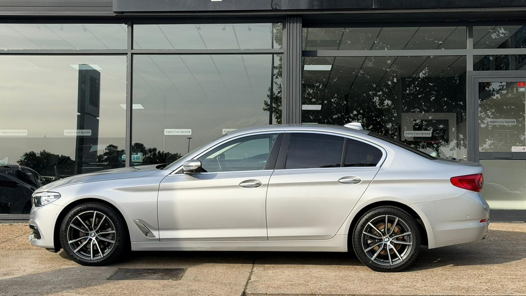 BMW 5 Series 2.0 520D Se Xdrive Euro 6 Ss SO17UHX Silver #3