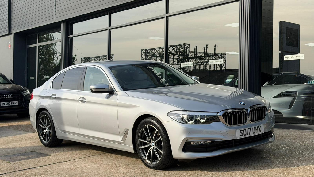 BMW 5 Series 2.0 520D Se Xdrive Euro 6 Ss Silver