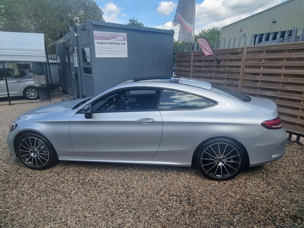 Mercedes-Benz C Class Coupe 2.1 C250d Sport 2016 BJ66YVT Silver #2