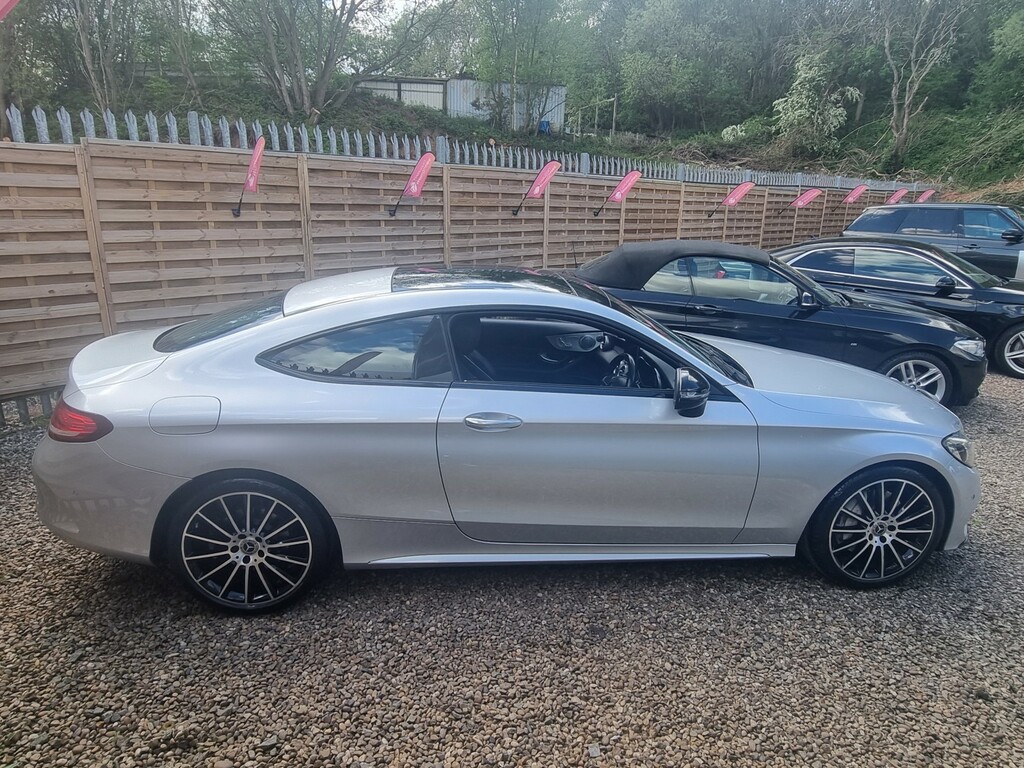 Mercedes-Benz C Class Coupe 2.1 C250d Sport 2016 BJ66YVT Silver #3