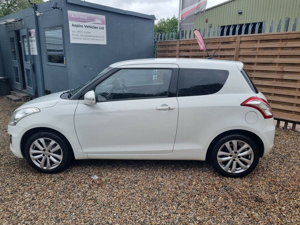 Suzuki Swift Hatchback 1.2 Sz4 2014 NK64TPO White #4