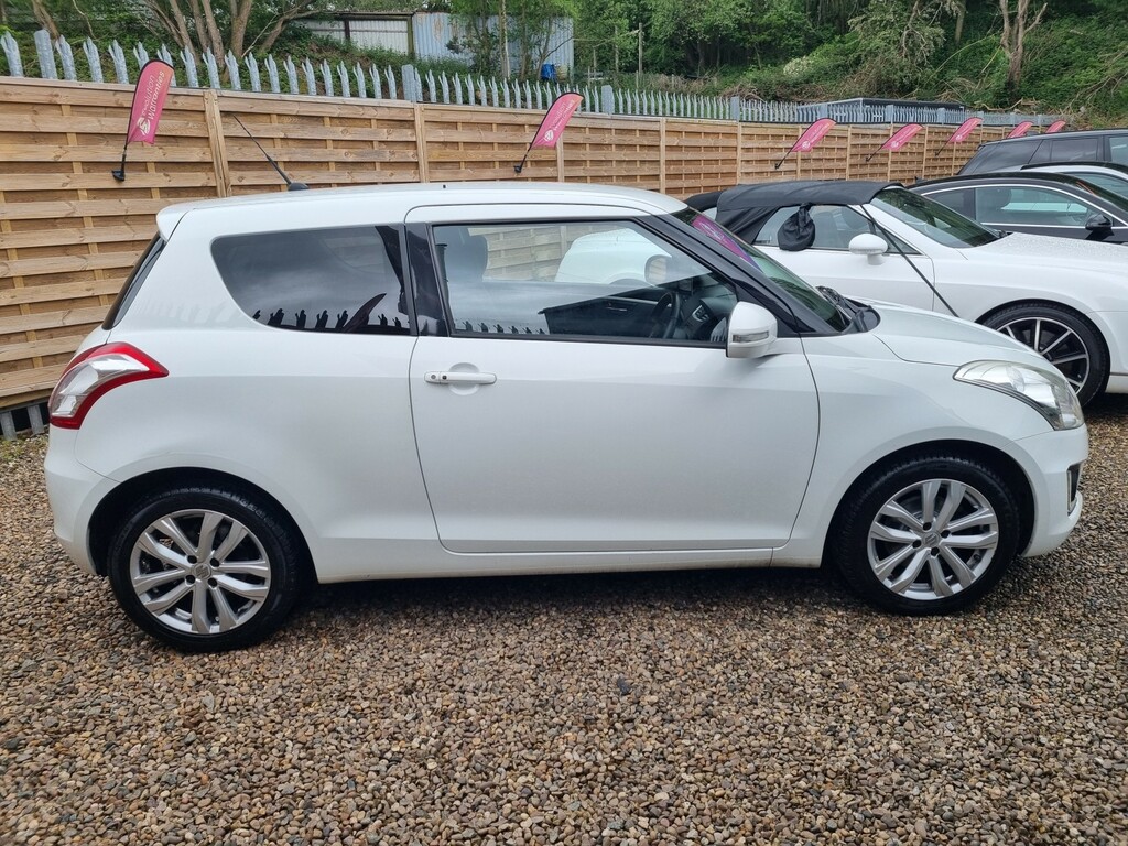 Suzuki Swift Hatchback 1.2 Sz4 2014 NK64TPO White #3