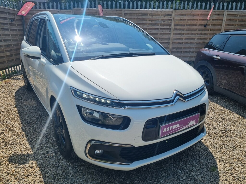 Citroen Grand C4 Picasso Mpv 1.2 Puretech Flair 2018 White
