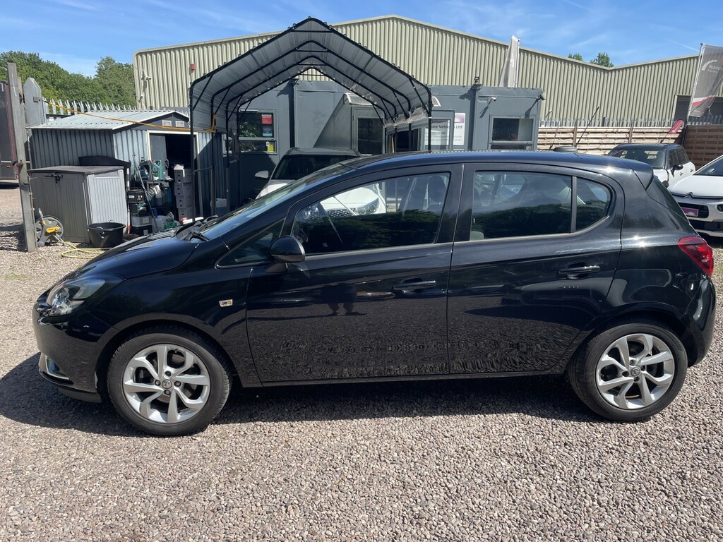Vauxhall Corsa Hatchback 1.4 I Turbo Ecotec Sri Nav 2018 MA68XVY Black #5