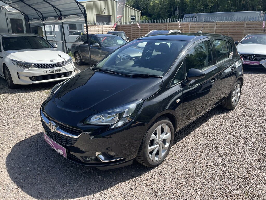 Vauxhall Corsa Hatchback 1.4 I Turbo Ecotec Sri Nav 2018 MA68XVY Black #3