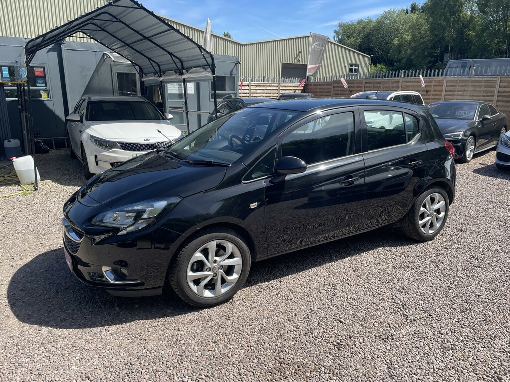 Vauxhall Corsa Hatchback 1.4 I Turbo Ecotec Sri Nav 2018 MA68XVY Black #4