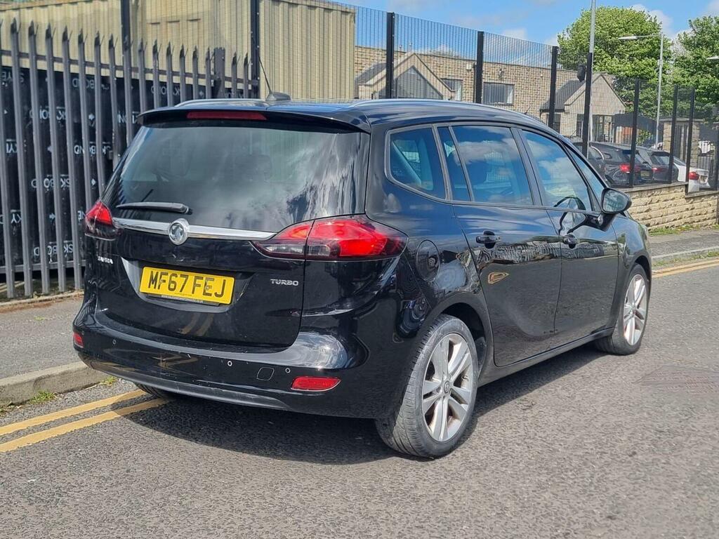 Vauxhall Zafira Tourer 1.4I Turbo Sri Nav Euro 6 201767 MF67FEJ Black #6