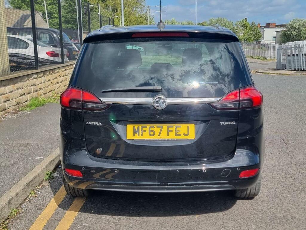 Vauxhall Zafira Tourer 1.4I Turbo Sri Nav Euro 6 201767 MF67FEJ Black #5