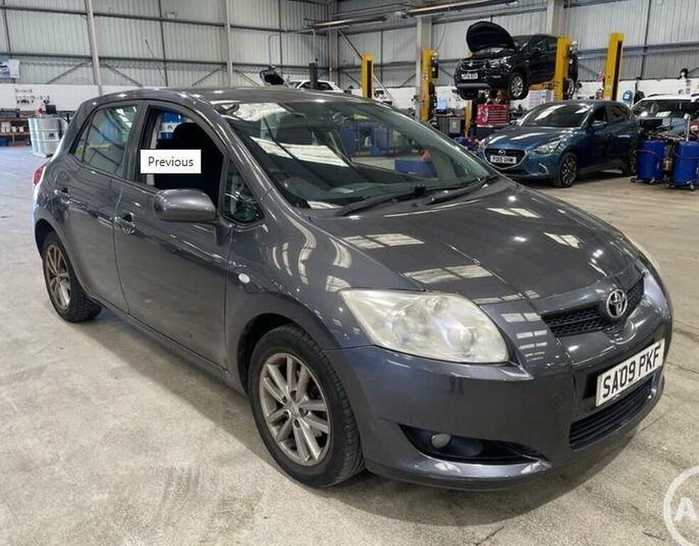 Toyota Auris 1.6 Vvt-i Tr Grey